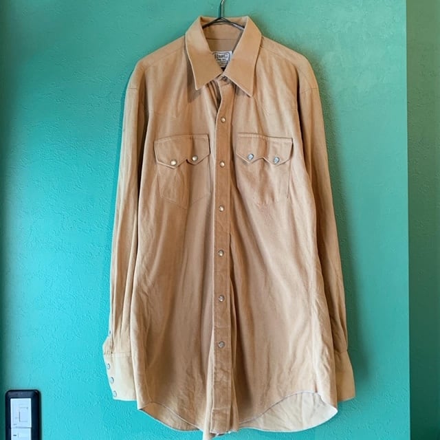 60's〜70's  H BAR C Western Shirt