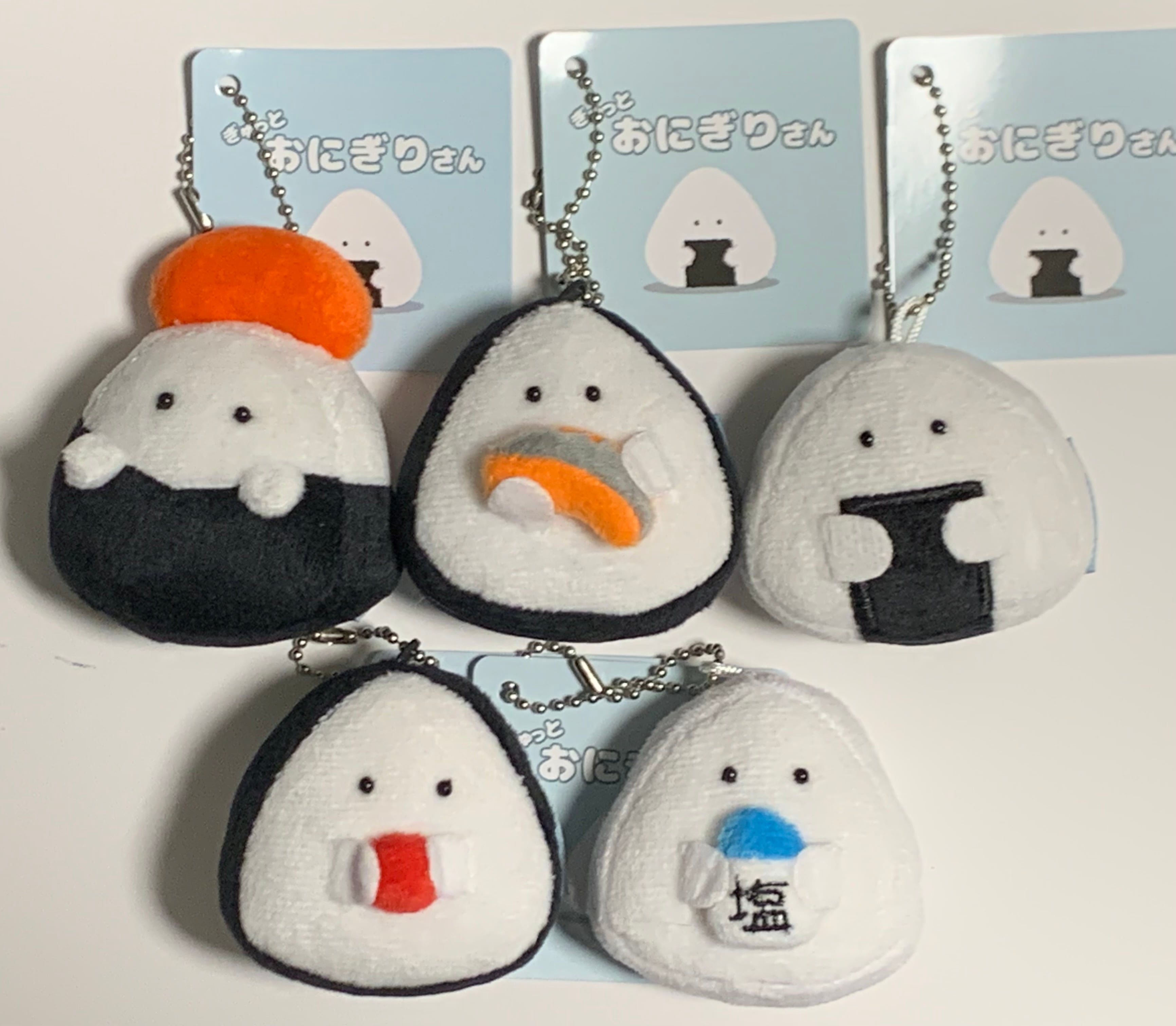 ぎゅっとおにぎりさん マスコット めんたいこ 880円 | ナイン雑貨ストア
