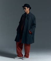 NYLON WIDE PANTS［HSP002］