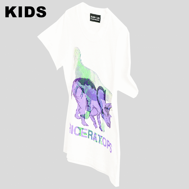 かくれんぼティーシャツ 【Lenticular Print Project】KIDS