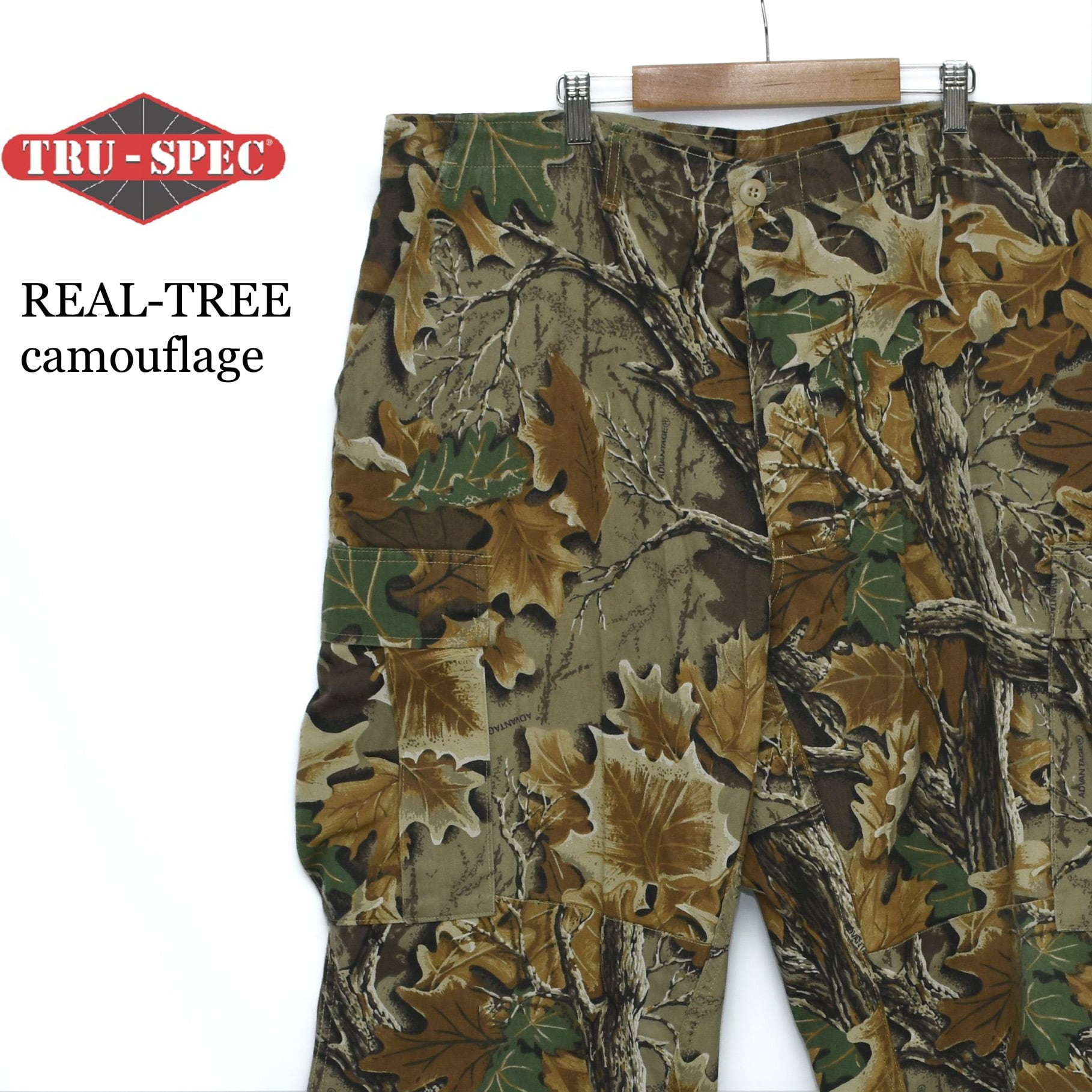 【USA製】 リアルツリー カーゴパンツ REALTREE ミリタリー  ⑩