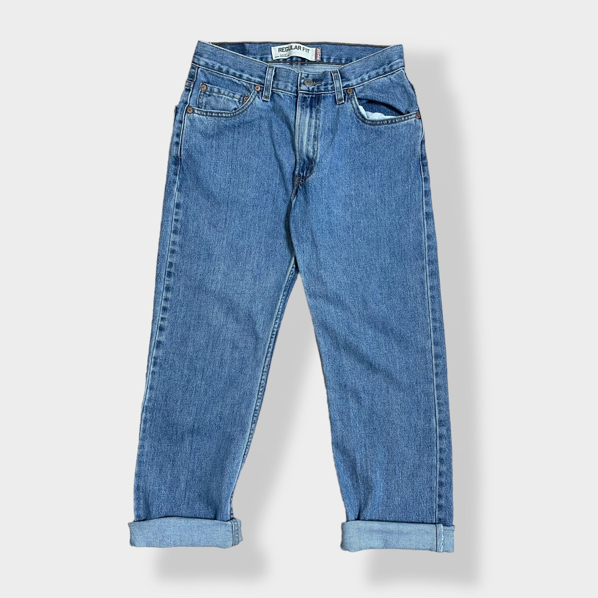 LEVI'S】505 デニム ジーンズ ジーパン W30 L30 ハイチ製 レギュラー ...