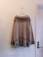 Fringe over knit