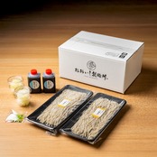 おおいし二八そば|冷そば用・4人前【ストレートつゆ・薬味付き】