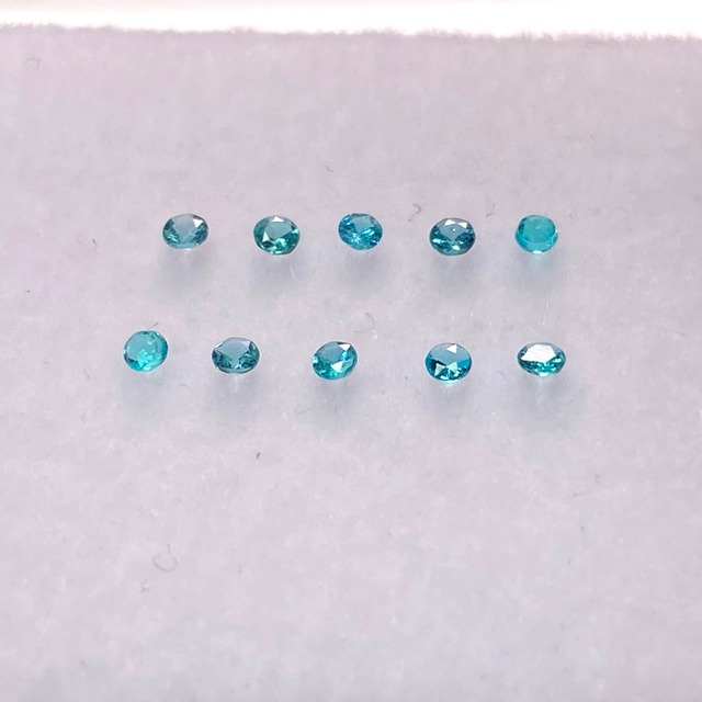 ⁂天然⁂　◇パライバトルマリン◇　10pcs～0.20ct 　ブラジル産