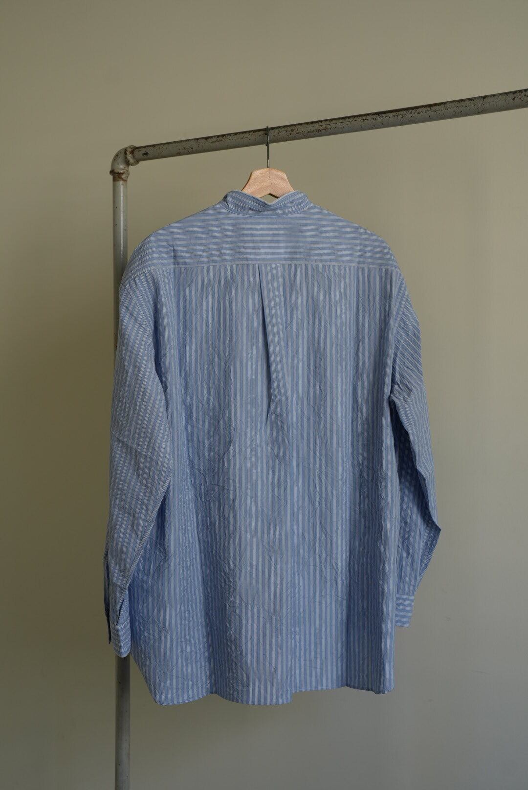 Salvatore Piccolo x Cristaseya HANDMADE FRINGED MAO COLLAR SHIRT