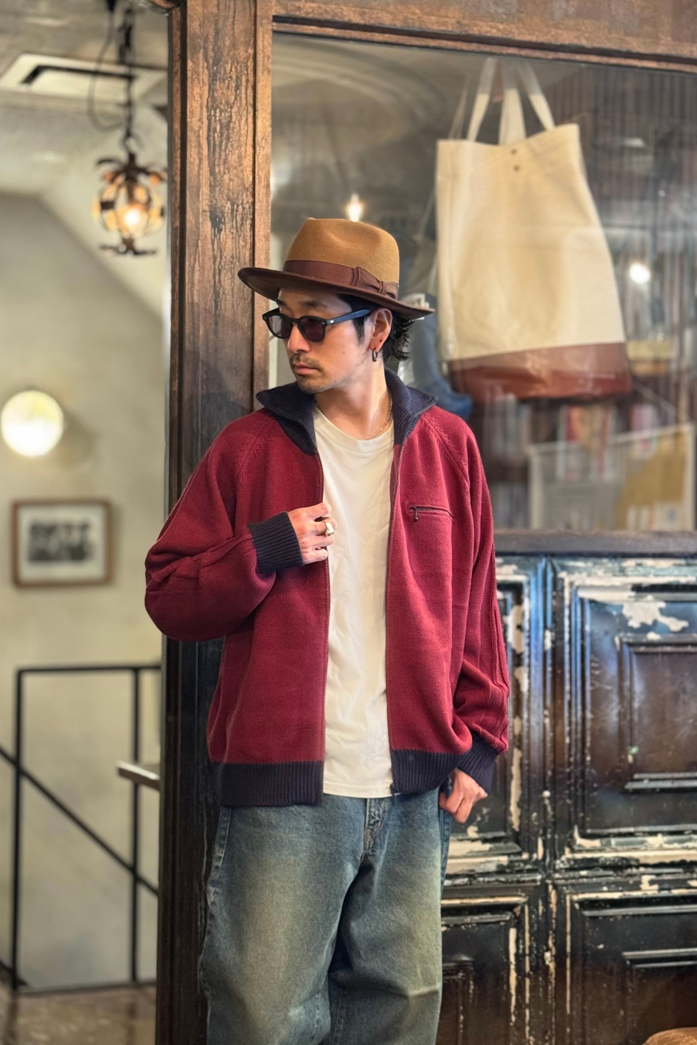 ANACHRONORD アナクロノーム　ドライバーズニット ANACHRONORM (アナクロノーム) INITIAL DRIVERS KNIT / イニシャル