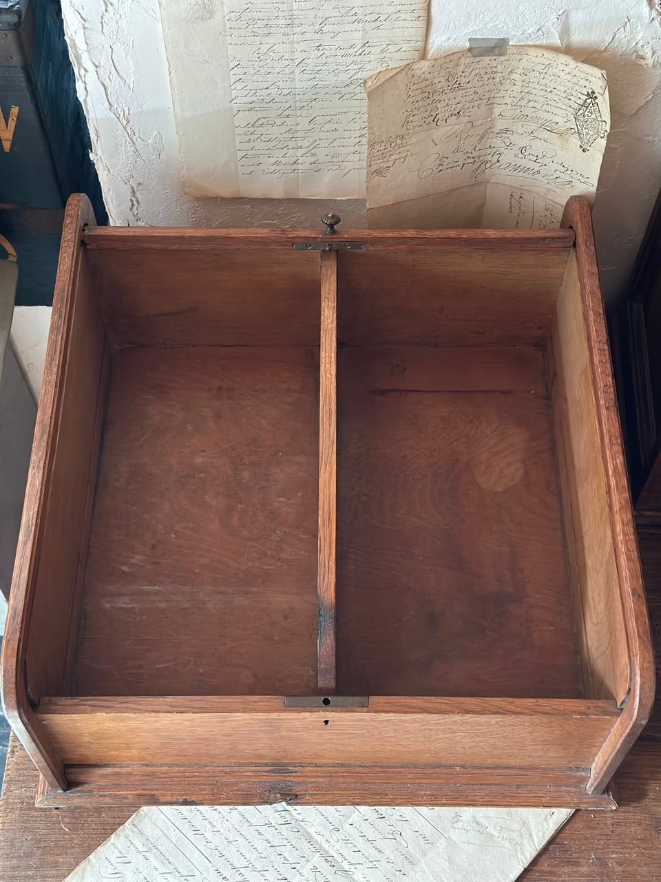 タンブール式 卓上キャビネット 蛇腹レターボックス | Brocante de La