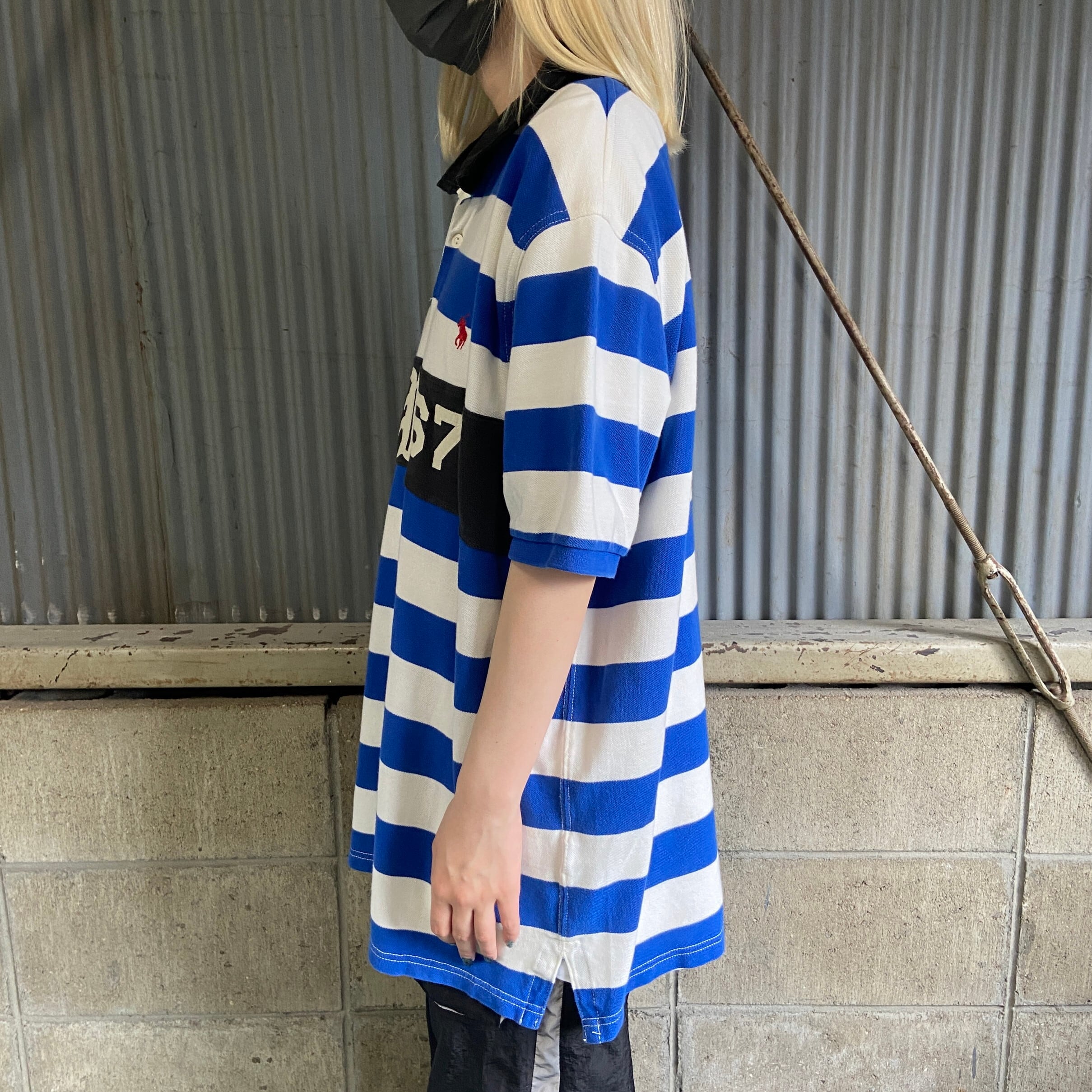 ビッグサイズ Polo Ralph Lauren ポロ ラルフローレン ボーダー柄