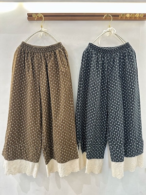コットン花柄 ペチパンツ 3col Y 260036