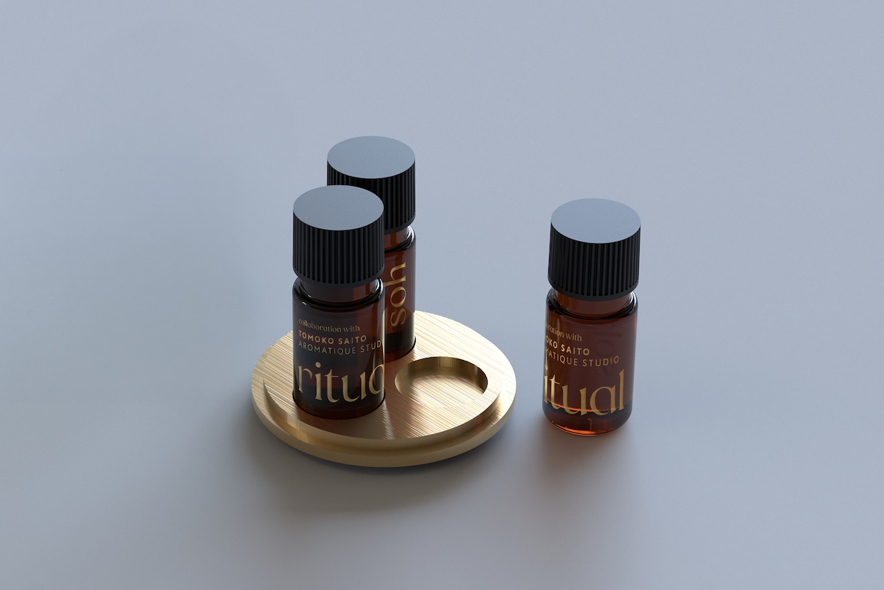 set of 3 aroma oils (5ml each) アロマオイル 3個セット
