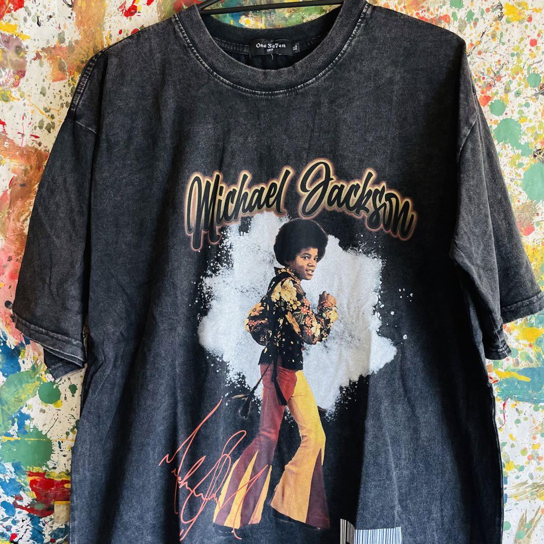 幼少期 マイケルジャンクソン Tシャツ 半袖 メンズ 個性的 ジャクソン 