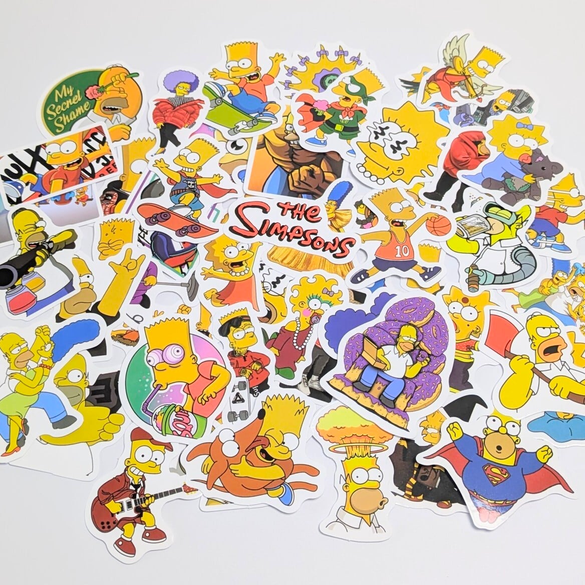 送料無料!【 The Simpsons / シンプソンズ 】STICKER(ステッカー)50枚SET② 〚アメリカン雑貨 アメトイ〛