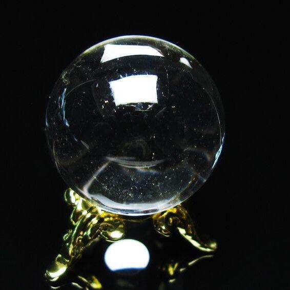 水晶 丸玉 23mm 一点物 おまかせ便 141-7664