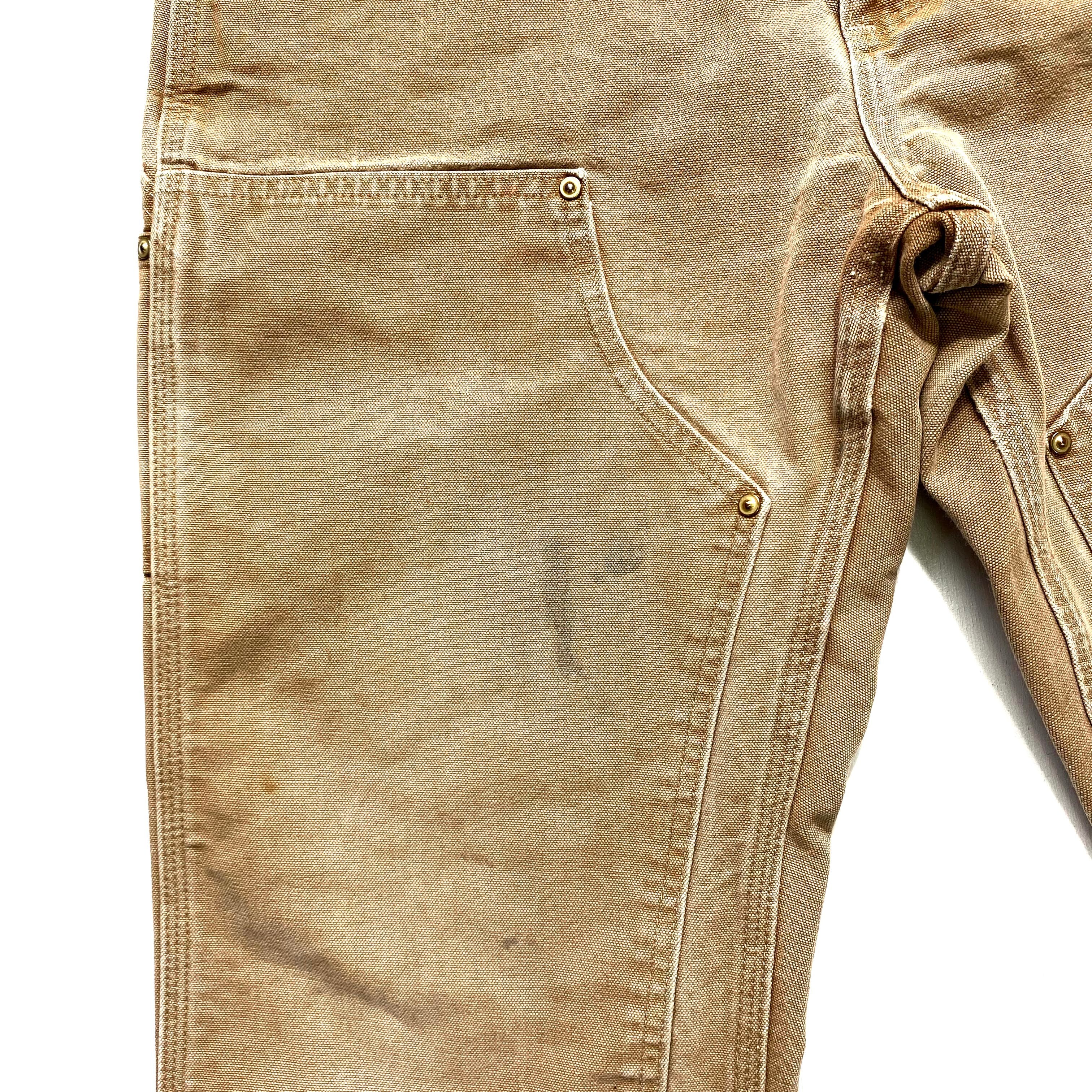 USA製 Carhartt カーハート ダック地 ダブルニー ペインターパンツ