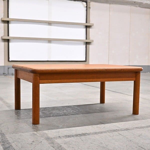 デンマーク製 センターテーブル チーク材 オイル仕上げ ビンテージ 