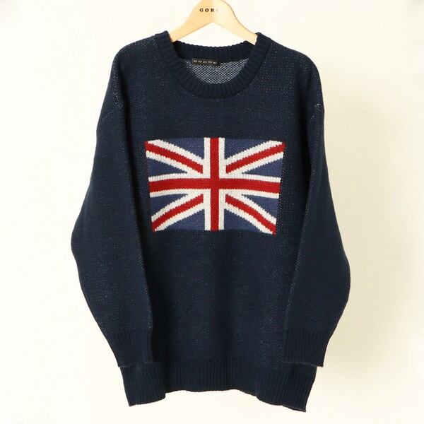 イギリス国旗ニット / ファッション レディースアパレル トップス