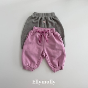 【予約】ELLY MOLLY Bubble capri jogger pants