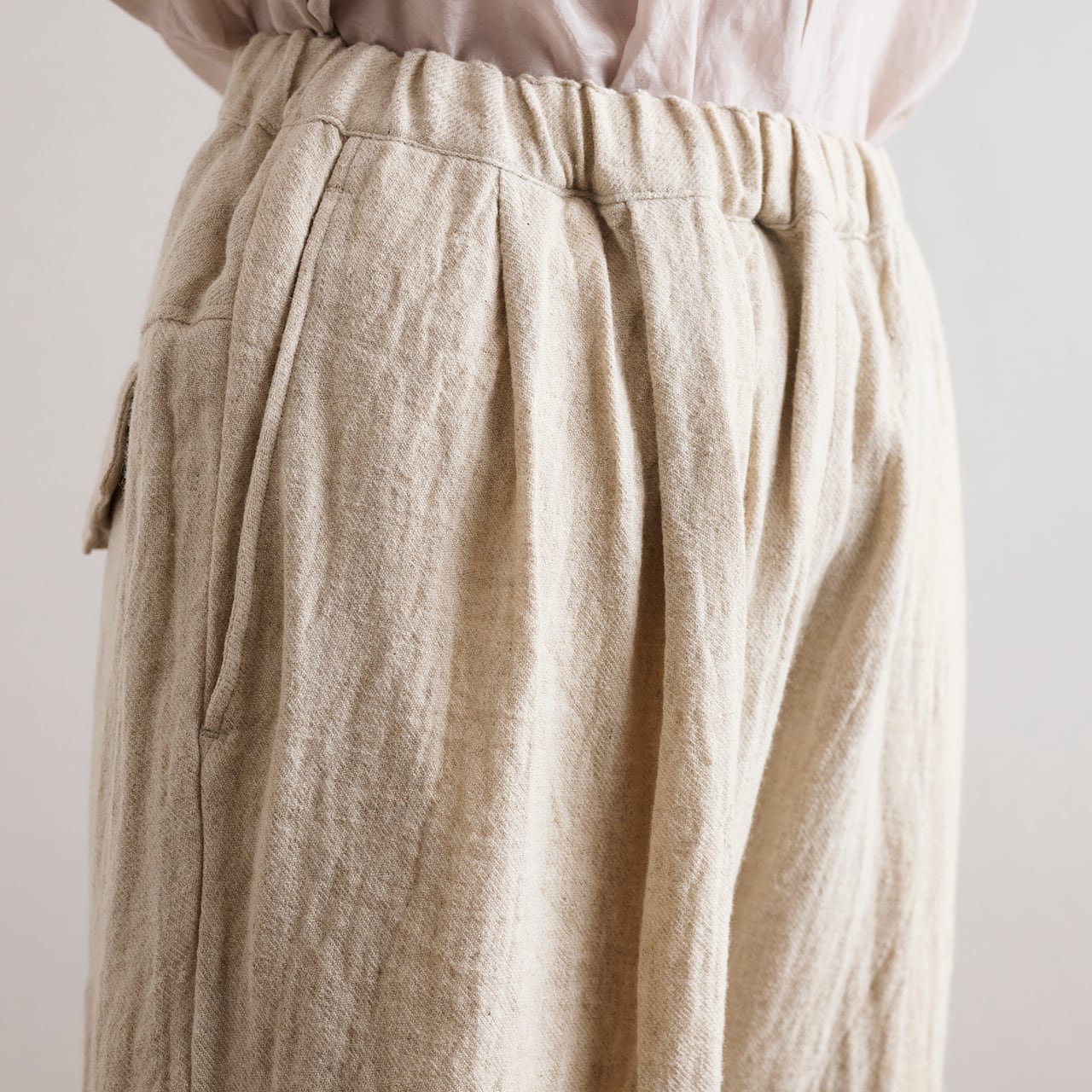 30%off】suzuki takayuki スズキタカユキ farmer's wide pants papyrus