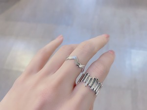 家と家のカキネリングsilver925♡フリーサイズの