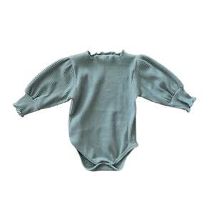 【Queue Mgnonne】Rompers  / Right green