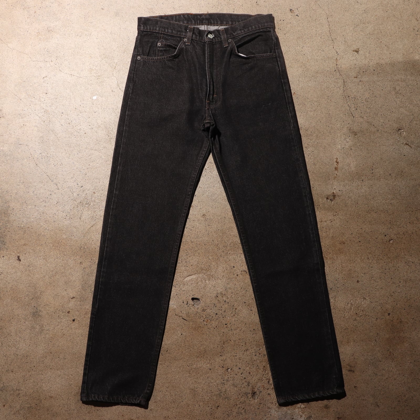 稀少 極美品 32×32 84年 革パッチ Levi's 505 先染め USA 稀少 極美品 32×32 84年 革パッチ Levi's 505 先染め USA