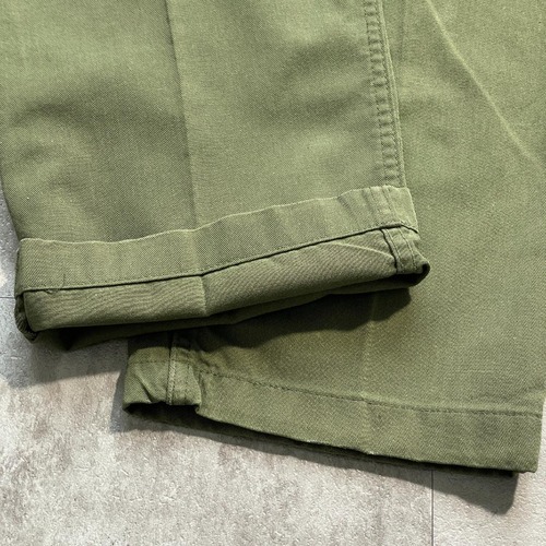 70-80s アメリカ軍 実物 ベイカーパンツ OG507 w30 詳細写真5
