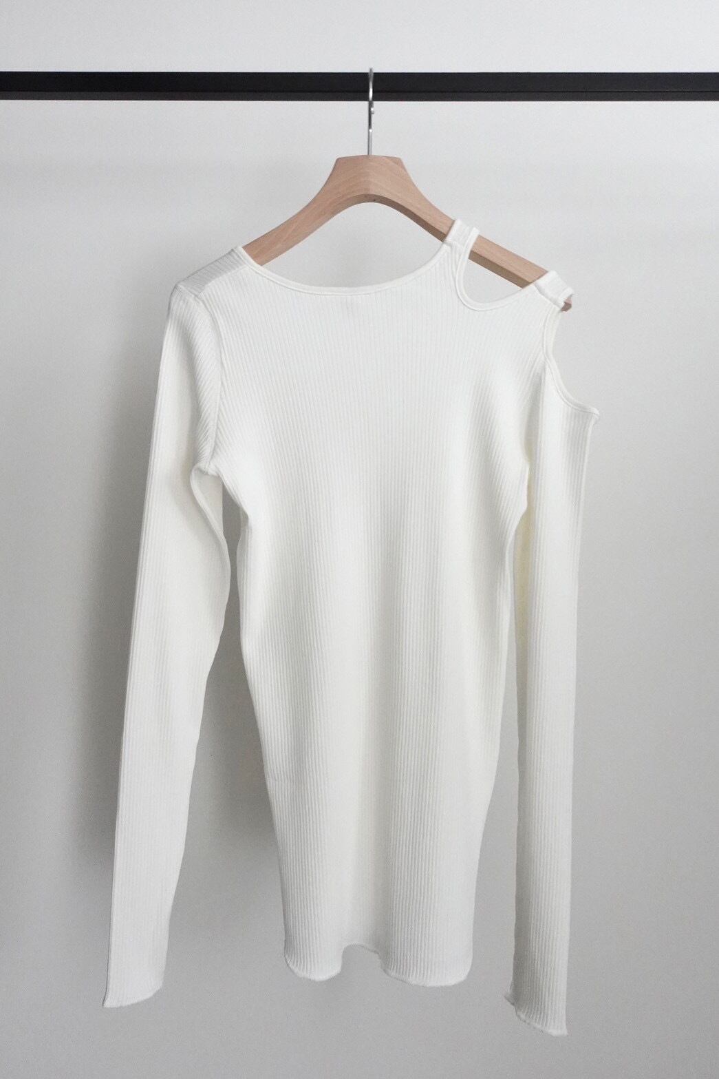 HAKUJI】Organic cotton shoulder hole LS | TOLMA.