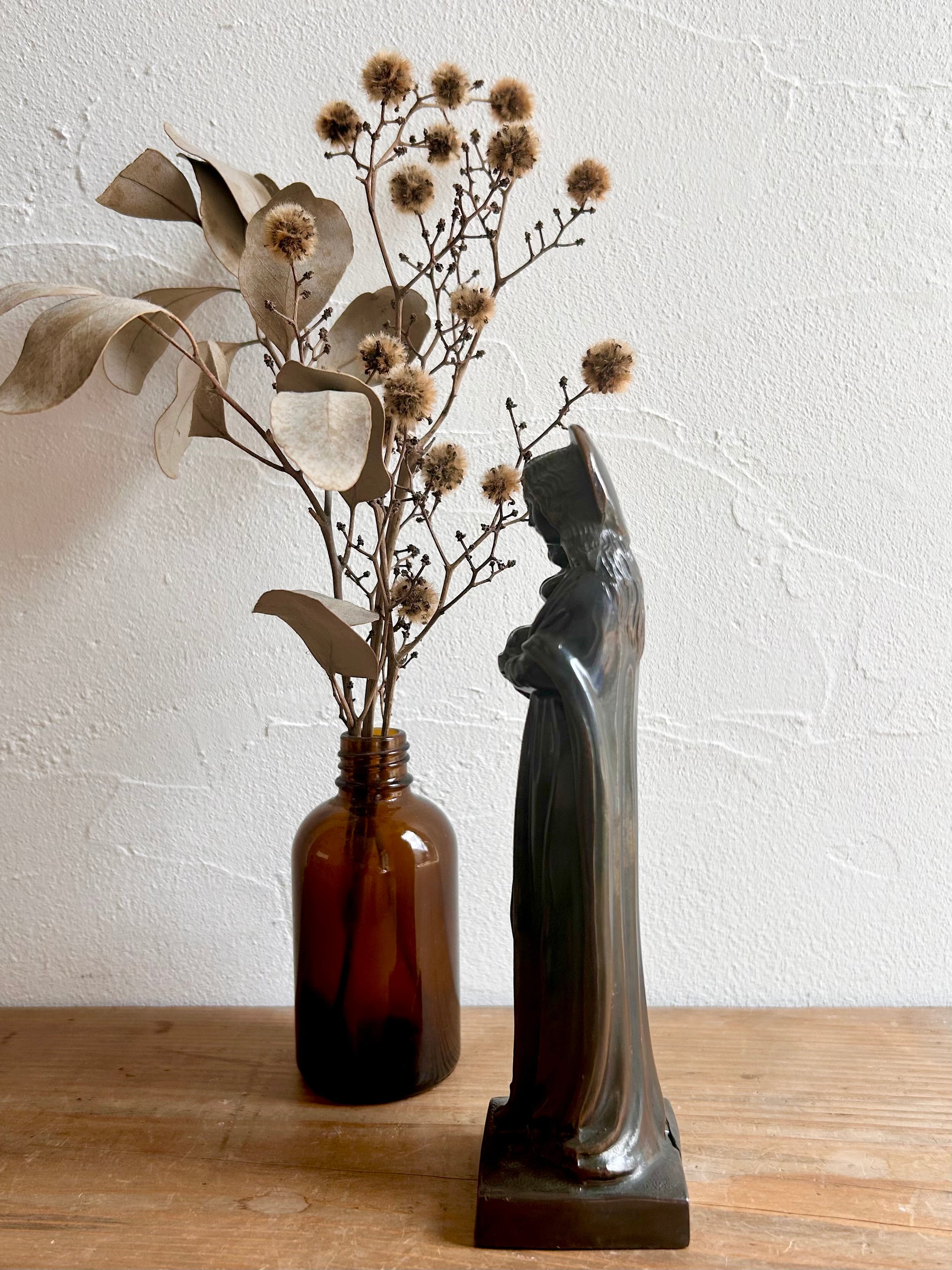 艶のあるブロンズの聖母子像 | Fortuna マリア様と天使たちのお店