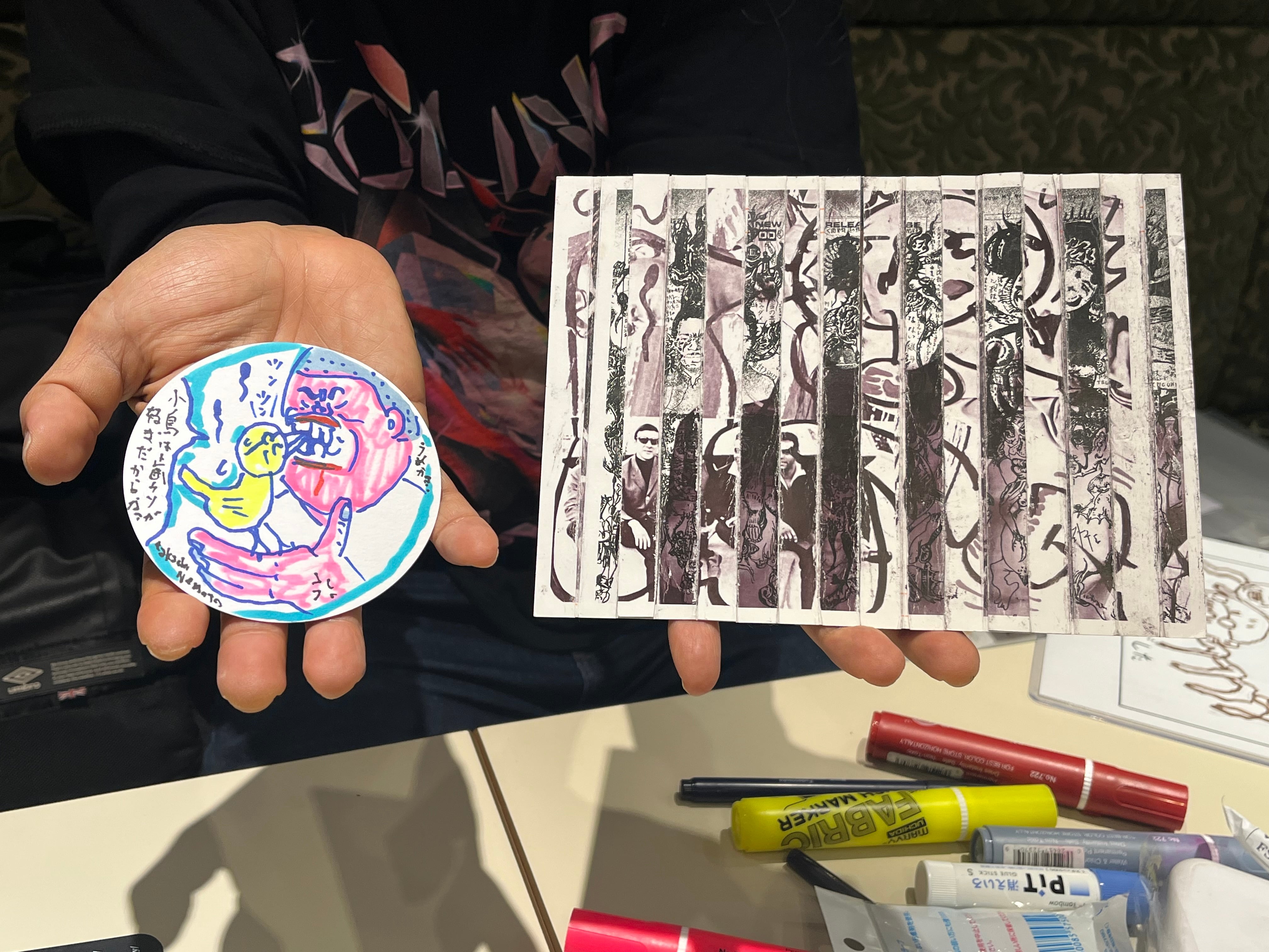 最初で最後の根本敬フォトコラージュ 手描きコースター付き | 根本敬