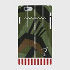 大日本帝国海軍軽空母瑞鳳飛行甲板迷彩色 iPhoneケース