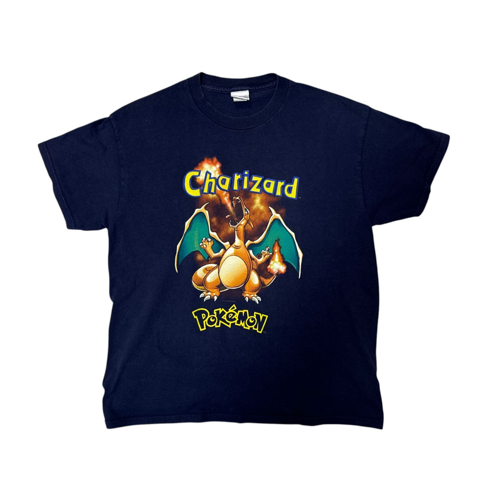 90s POKEMON 初代御三家 ポケモン Tシャツ XLサイズ ゲームTシャツ
