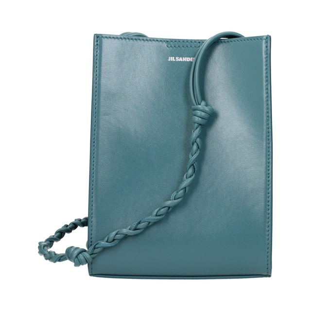 JIL SANDER ジルサンダー レディース クロスボディバッグ レザー グリーン