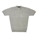 FILIPPO DE LAURENTIIS(フィリッポ デ ローレンティス) linen/cotton short sleeves knit/GRAY MIX(903)