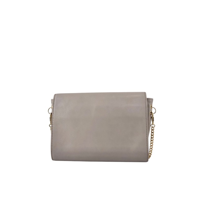 Christian Dior クリスチャン ディオール ショルダーバッグ グレー DIOR レザー チェーンショルダー vintage ヴィンテージ オールド kynndd