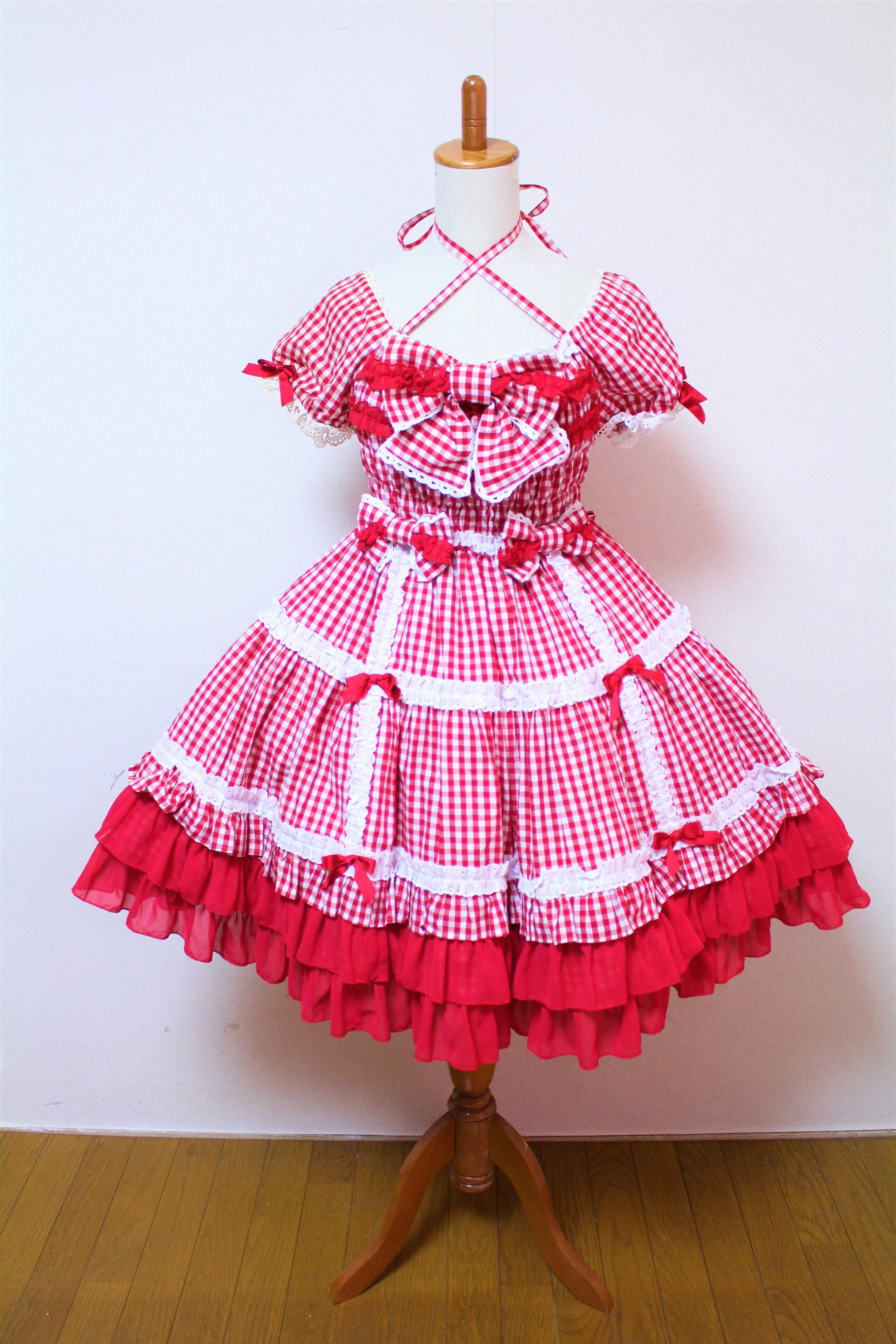 Angelic Pretty ギンガムティアードワンピース