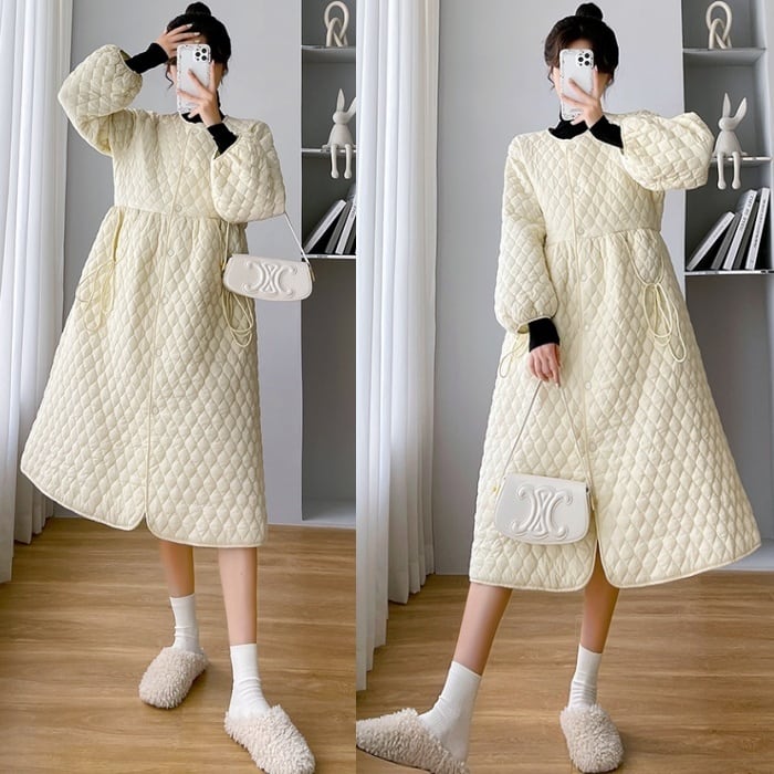 送料無料】 キルティング ワンピース キルティングワンピース