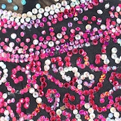 社交ダンス 衣装 ラテン ドレス ワンピース 黒 ピンク デモ 競技 ダンス パーティ 発表会 フリル 豪華 かわいい 華やか 日本製 ブラック系 ピンク系 ドレッシー 発表 おしゃれ 踊りやすい パーティー 社交ダンス衣装 レディース ステージ衣装