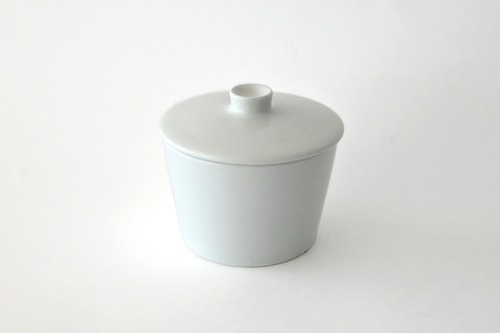 vintage ARABIA KILTA suger pot with lid white  /  ヴィンテージ アラビア キルタ 蓋付きシュガーポット ホワイト