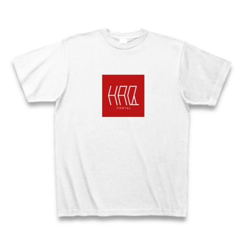 HAQロゴ Tシャツ　ホワイト