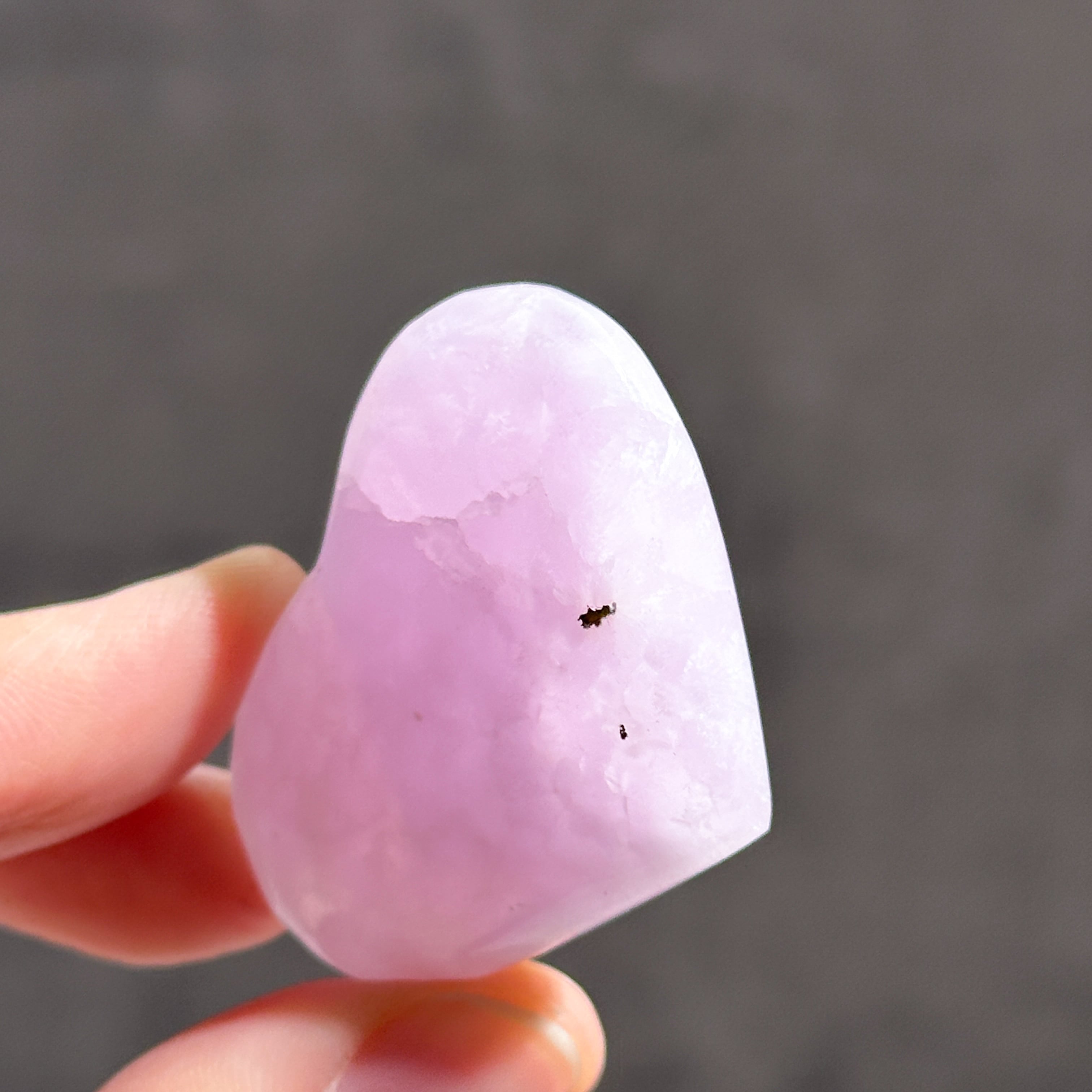 ピンクアラゴナイト ハート52◇Pink Aragonite◇天然石・鉱物