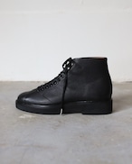 【25/26-29cm】Toe Lace up Leather Boots