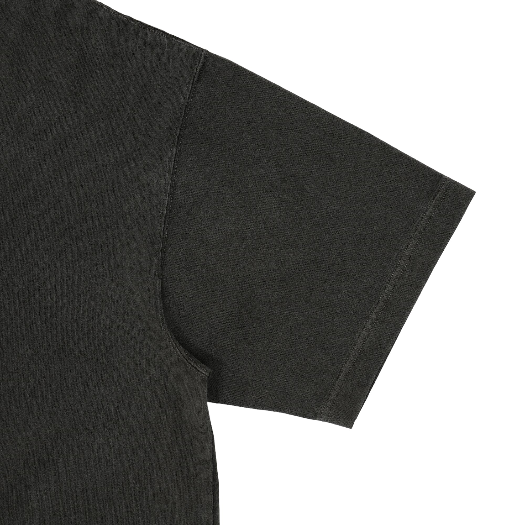 Pigment Dyed Relax Fit T-shirts (black)