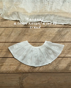 [BananaJ] Mimi Flower Skirt / [바나나제이] 미미꽃송이스커트