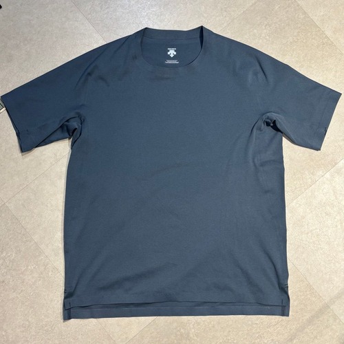 DESCENT デサント Seamless Stretch Tee 半袖Tシャツ DAMNGA62 グリーン系 size:L【表参道A06】