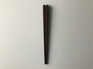 四角箸 17cm【子ども用/5〜8才】（紫檀）　Square chopsticks (Rose wood)