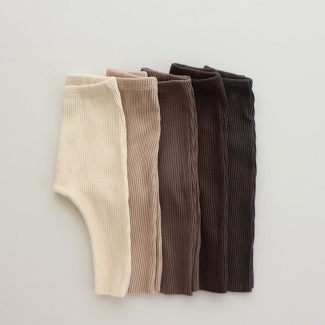 【BABY&KID】冬作キャンディカラーレギンス