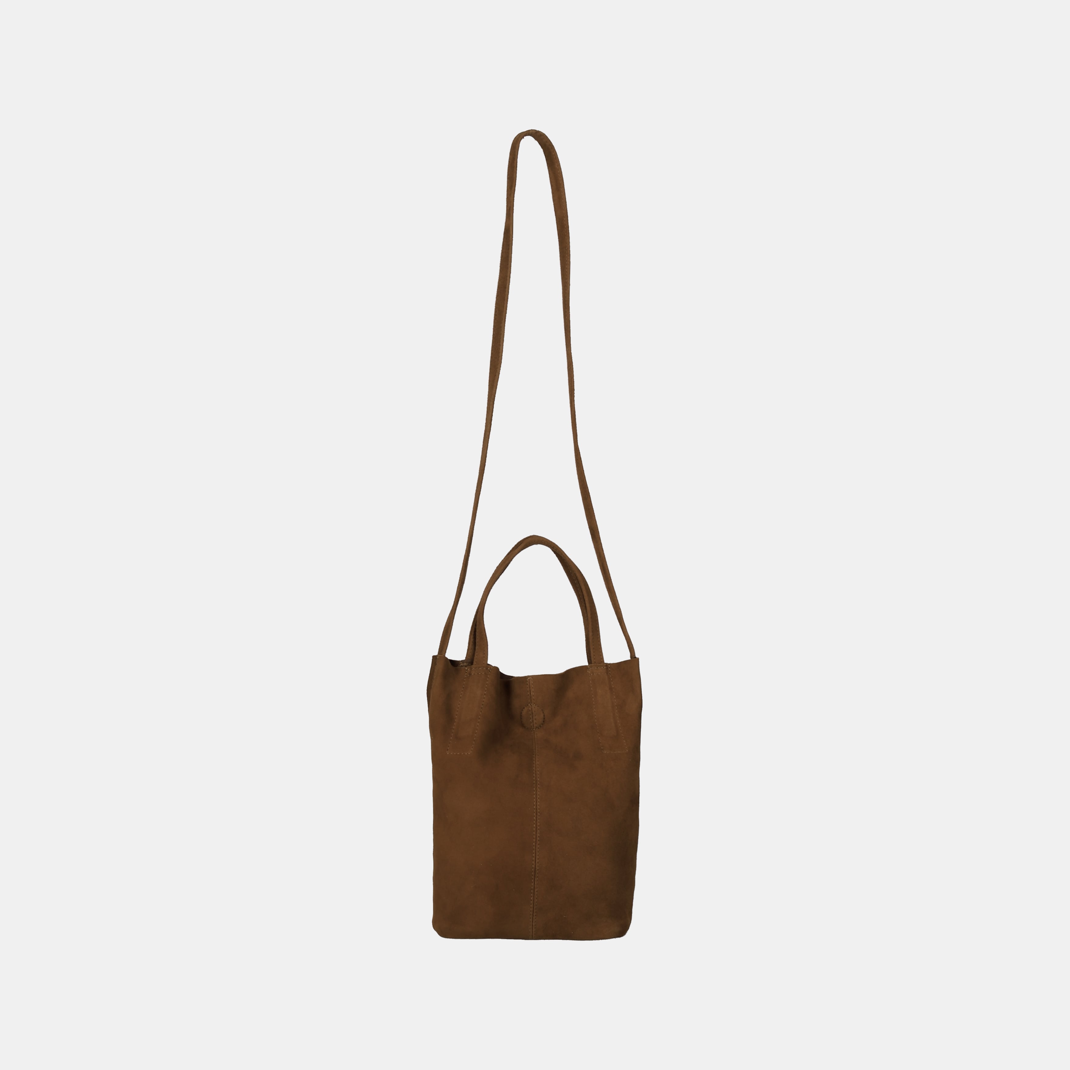 2WAY SMALL TOTE（S size）OIL SUEDE BROWN | Morphee（モルフェ）