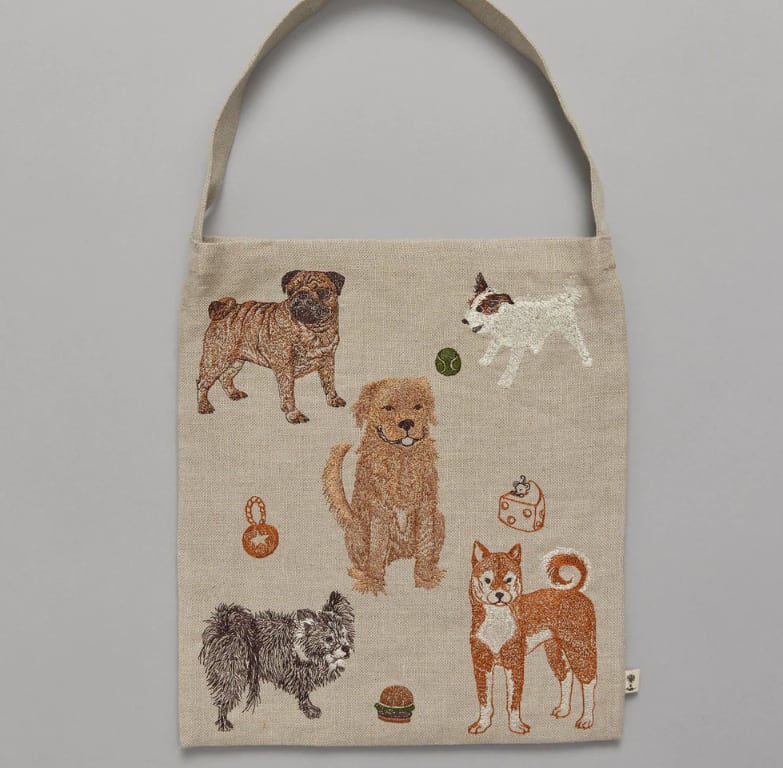 CORAL&TUSK [Dogs and Toys Tote]犬とおもちゃトートバッグ (コーラル・アンド・タスク) | moncoeur  powered by BASE