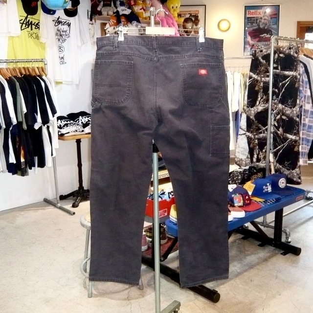 00s Dickies ペインターパンツ BLACK W42